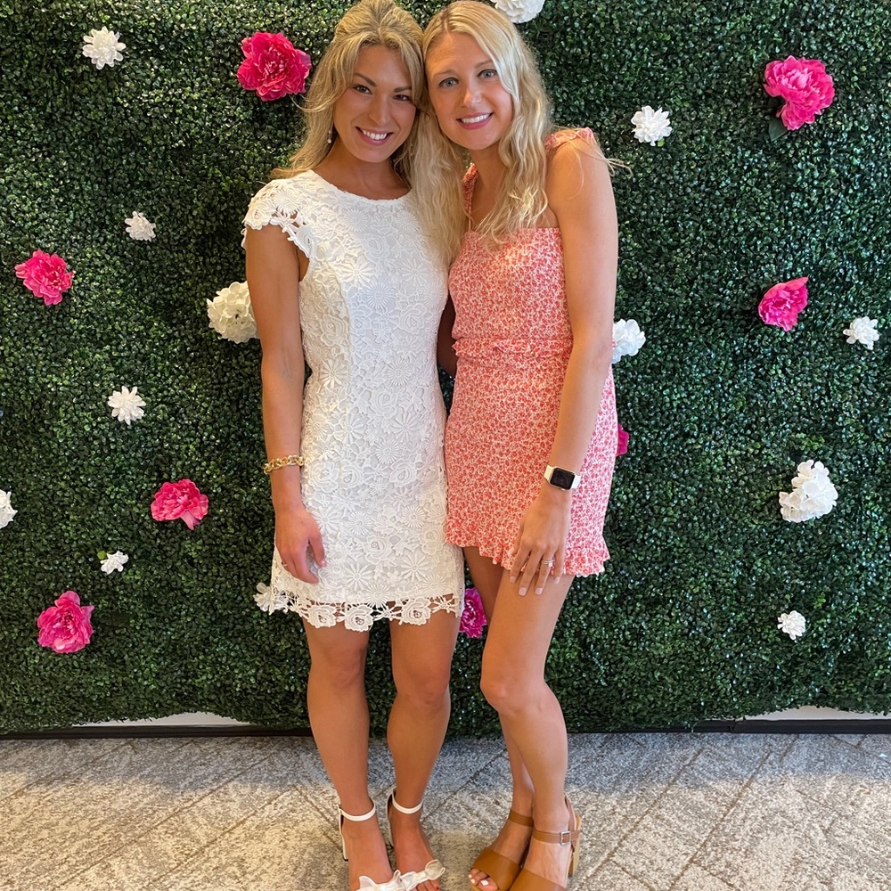 Promesa Pink Floral Mini Dress